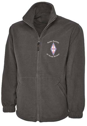 RSGB Fleece Grey Jacket  ***Members Only***